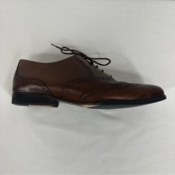 Wolf & Shepherd Men’s size 11 Brown Leather Oxford Shoes - Picture 6 of 16
